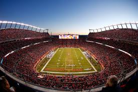 The mile high stadium includes several sophisticated clubs, a cozy fan cave, and even provides space directly on the field to share your vows. Horse Tracks New Turf At Sports Authority Field At Mile High Mile High Report