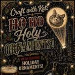Craft with Kat: Ho Ho Holy Ornaments, Batman!