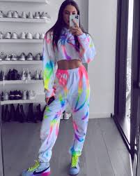 Last year, there was nothing i wanted more—and i've amassed quite the collection to prove it. Uniform Jenselter Cropped Hoodie Joggers In Neon Rainbow Myrrhe Neon Rainbow Tie Dye Hoodie Tie Dye Outfits Tie Dye Tracksuit Girls Fashion Clothes