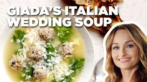 Just like most soups, the authentic italian wedding soup has numerous variations and seasons have a lot to do with it. Giada De Laurentiis Makes Italian Wedding Soup Food Network Youtube