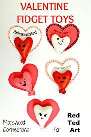 You could try adding a second balloon over the first to provide some longevity. Heart Fidget Toys For Valentine S Day Red Ted Art Make Crafting With Kids Easy Fun