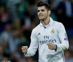 Three thousand spectators were present in santiago bernabeu stadium. Alvaro Morata Says Football Can Be Unfair As Real Madrid Hit Two Late Goals Daily Mail Online