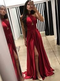 Unique A Line Backless Dark Red Green Prom Dresses Dark Red Green Formal Dresses Evening Dresses Graduation Dresses Green Formal Dresses Red Prom Dresses Uk Green Prom Dress