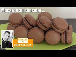 Videotuto Macaron Chocolat Recette Par Chef Sylvain Chocolat Macaron Recette Sylvain Https Tutotu Macaron Chocolat Macaron Recette Macaron Chocolat