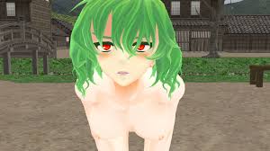 3d 3d_(artwork) ass ass_focus cornertime embarrassed_nude_female enf  humiliation mikumikudance mmd nude_in_public punishment touhou  touhou_project yuuka_kazami|11948165336 - Rule 34 Dev