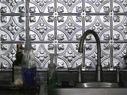 metal backsplash ideas hgtv