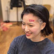 kiyoshi suzukiはinstagramを利用しています バイク乗りの女子大学生oちゃん カワサキ 床屋 刈り上げ 理容室 理容師 新小岩 バーバー バーバースタイル 葛飾区 東京barbers 刈り上げ女子 ツーブロック レザーア hair styles style hair