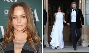 She married prince harry this morning at windsor castle in a givenchy gown designed by clare waight keller. Royal Wedding 2018 Meghan Markle Wedding Dress Aimed To Bring Joy Says Stella Mccartney Royal News Express Co Uk