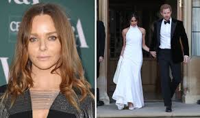 For the evening reception at frogmore house, meghan markle wore a second wedding dress by stella mccartney. Royal Wedding 2018 Meghan Markle Wedding Dress Aimed To Bring Joy Says Stella Mccartney Royal News Express Co Uk