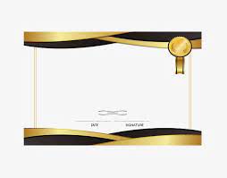Golden Emblem Border Png And Vector Certificate Design Template Certificate Design Inspiration Certificate Design