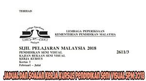 Konsep hibah dan dan pelaksanaannya di wasiyyah shoppe di malaysia. Jadual Dan Soalan Kerja Kursus Pendidikan Seni Visual Spm 2020