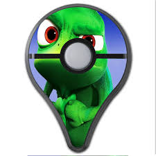 Prior to 1.0.1,geckone uses charizard's cry; Skins Decals For Pokemon Go Plus 2 Pack Cover Green Dino Dinosaur Gecko Lizard Walmart Com Walmart Com