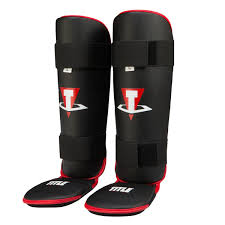 Amazon Com Title Conflict Mma Stand Up Shin Guards
