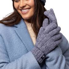 Ladies Original Thermal Gloves - Navy Twist – Heat Holders