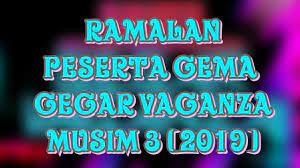Gegar vaganza 2019 sedang hangat berlangsung. Ramalan Peserta Gema Gegar Vaganza Ggv Musim 3 2019 Youtube
