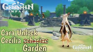 Finding it hard to progress? Genshin Impact How To Open Cecilia Garden Unlock Ascension Material Dungeon Youtube