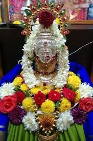 The varalakshmi vratham festival is celebrated on july 31st, 2020. Pin By Tejaswini On Varalakshmi Puja Decoration Goddess Decor Festival Decorations Flower Decorations