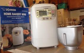 Program for basic white bread (or for whole it shouldn't be hard adapting this loaf to your own bread machine; Zojirushi Home Bakery Mini Bread Maker Review Makebestbread Com