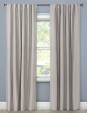 Complete your look with jute rugs, sheer curtains, or a funny doormat. Threshold Gray Solid Pattern Curtains Drapes Valances For Sale Ebay