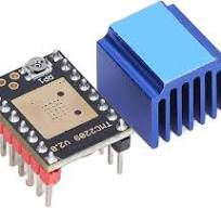 TMC2209 3D Printer Stepper Motor Driver, Stepstick Stepper Motor Driver  Module with Heat Sink for 3D Printer Controller Mother Boards