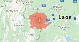 Click the image for earthquakes today. 70 Aftershocks Followed Thursday S 6 4 Magnitude Earthquake In Laos Thai Pbs World The Latest Thai News In English News Headlines World News And News Broadcasts In Both Thai And English