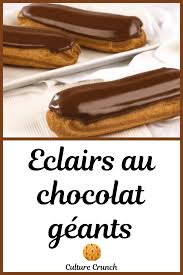 Eclairs Au Chocolat Geants La Recette Traditionnelle En 2020 Recette Eclair Au Chocolat Recette Traditionnelle