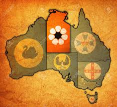 The name of the flag of the swiss confederation is a nominal compound , schweizerfahne. Northern Territory Flag On Map Of Australia With Administrative Divisions Stock Photo Picture And Royalty Free Image Image 32841630