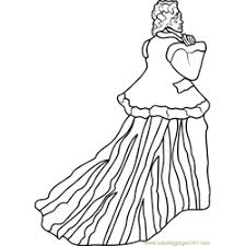 Ball gown coloring pages dresses. Dress Coloring Pages For Kids Download Dress Printable Coloring Pages Coloringpages101 Com