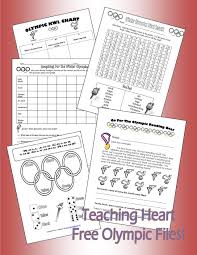 Olympics Dice Game And More Free Teaching Heart Blog Olympics Activities Olympics Olympic Crafts