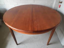 Vintage Retro Teak G Plan Fresco Round Extending Dining Table 60s Danish Style Oval Table Dining Coffee Table Dining Table