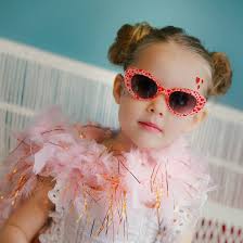 Heart Sunglasses Frankie Ray Sunglasses Kids FRANKIE RAY TODDLER  SUNGLASSES: LULU RED HEART