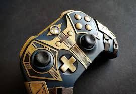 Check Out This Elder Scrolls Online Custom Controller By Devin Smith Xbox Xboxone Projectscorpio Games El Custom Xbox One Controller Custom Xbox Xbox One