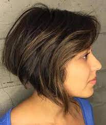 Dramatic Edgy Look Hairstyle For Round Face Haircutsforroundfaces Short Hair Styles For Round Faces Round Face Haircuts Bob Hairstyles For Thick
