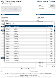 Maybe you would like to learn more about one of these? Purchase Order Template