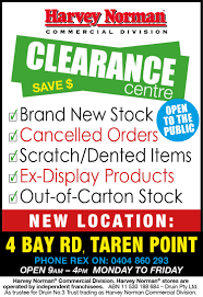 Today's top harvey norman promotion: Harvey Norman Commercial Clearance Centre Harvey Norman Commercial Blog