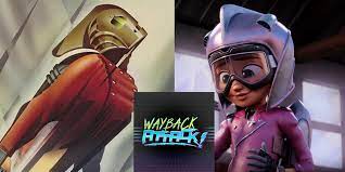 Disney junior has begun production on the rocketeer, a new animated adventure series for young kids and their families slated to debut in 2019. Wayback Attack Original Vs New Rocketeer With Billy Campbell The Roarbots