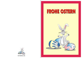 Natürlich mit vorlagen rund um das thema ostern und ostereier. Grusskarte Ostern Osterhase Pdf Vorlage Zum Ausdrucken