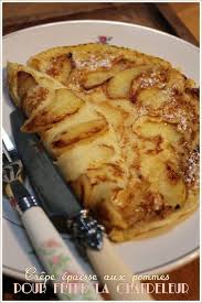 Crepe Epaisse Aux Pommes Pour La Chandeleur Recette De Laurent Mariotte Recette Recettes De Cuisine Et Laurent Mariotte Recettes