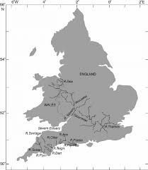 Click on icons and writings on the map to open web links. Map Of England And Wales Showing The Rivers Referred To Dee Severn Download Scientific Diagram