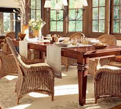 What styles are available in barn light electric's dining room furniture collection? Pottery Barn Montego Dining Room Table Copycatchic