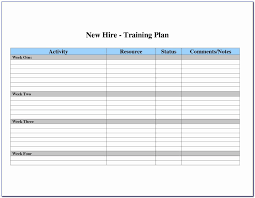 The training matrix not only allows training to be set as optional or required based on an employee's role and location, but also makes it possible to automatically assign training at given intervals or on. Staff Training Plan Template Excel Vincegray2014