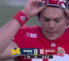 Ohio State is a 9.5 point favorite over Notre Dame. Anybody remember the  last time they were big favorites in a Big game? 🤭