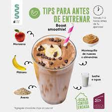 Scala Shopping - ????Boost your energy ⚡⁣ ⁣ ????????Toma este smoothie ????que  contiene proteína y fibra para recargarte antes de tu entrenamiento ⁣ ⁣  #ScalaContigoEnCasa #TodoLoQueQuiero #ClubScalaSportSquad #ScalaSSS2020  #yoamoscala | Facebook