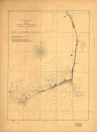 sketch of the coast of north carolina from oregon inlet to