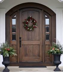 20 Beautifully Classic Farmhouse Stained Wood Doors Table And Hearth Feedpuzzle Front Door Design Wooden Front Doors Wooden Door Design
