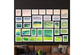 Artiss Photo Frames Collage White Picture Frame Set Wall Hanging Set Home Decor Gift Present 30pcs Matt Blatt Frames offer a great way to make the for example, a black picture frame goes very well on a bright wall, while a white or silver frame does a.