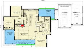 House plans with detached garages are available in a wide range of design styles and sizes. Plan 28924jj Modern Farmhouse With Semi Attached Garage Garage Floor Plans House Plans How To Plan