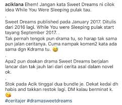 Berikut adalah beberapa rekomendasi drama korea adaptasi dari webtoon yang tetap seru untuk ditonton ulang. Netizen Dakwa Drama Sweet Dreams Tiru Jalan Cerita Drama Korea While You Were Sleeping