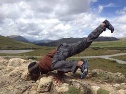 Mountain Climber On The Mountain Yoga Retreat Yoga Teacher Certification Yoga