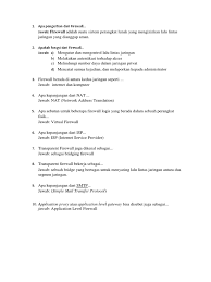 Saya akan menjelaskan tentang bagaimana membuat segmentasi vlan, dan sebelumnya saya sudah menjelaskan tentang dasar. Soal Firewall Pdf